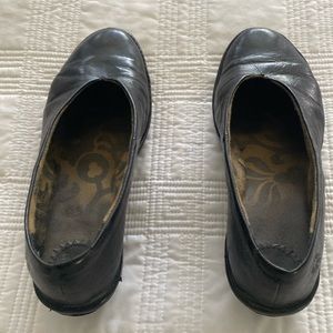 Fly London Black Wedge ladies shoes